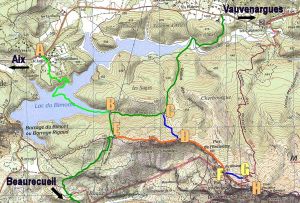 Les divers chemins d'accès