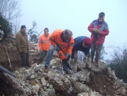 2009, destruction de l’édicule par Sauveur Mamo