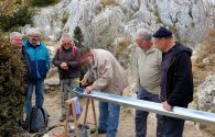 Jeudi 2 et vendredi  3 novembre : la gouttière, la grotte n°2, les vitraux