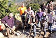 Jeudi 23 février : Travaux dans le cloître et divers lieux du Prieuré