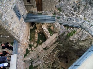 La chapelle Venture dans la fosse, vue par le drone d'EDIKOM