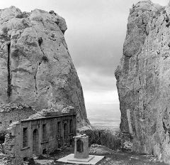 En 1946, la fosse et la brèche des moines n'étaient pas sécurisées