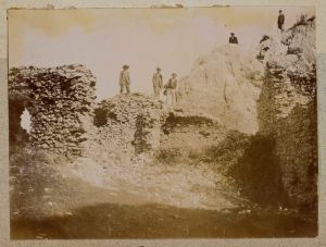 Vestiges du cloître vers 1900