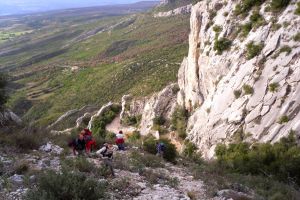 La montée se continue sur le flanc Ouest du vallon