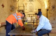 Jeudi 12 janvier 2017 : travaux intérieurs au Prieuré
