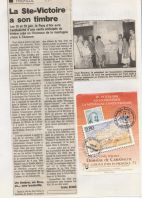 Juin 1994, 'La Sainte-Victoire a son timbre'.
