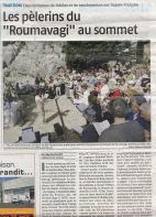 La Provence, 30 avril 2007, 'Les pèlerins du Roumavagi au sommet'