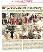 La Provence 29 avril 2012, le Roumavagi