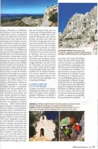 Revue La Montagne, mars 2014, article sur Sainte-Victoire et le Prieuré, p 59