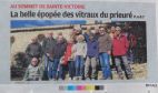 La Provence 19 mars, couverture : les vitraux,