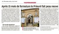 La Provence 27 janvier 2018, article Régis Servole