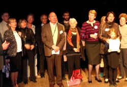 Les chanteurs de Sainte-Victoire au cours de la fête des 60 ans de notre association 