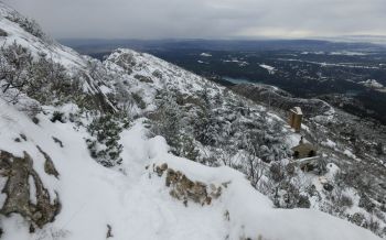 le chemin vers la Croix est très glissant