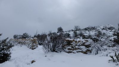 Le mur d'enceinte du Prieuré