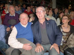 Simon Arbona et Michel Ricard Président des Excursionnistes Marseillais