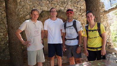 Bruno, Aymeric, Sylvain et Coralie.