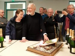 Marc et son épouse Fabienne, Gérard Barbaize et Jean-Jacques Bernard-Bret