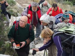 Notre groupe et celui de l'AEP sur les dalles