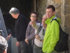 Dans le cloître