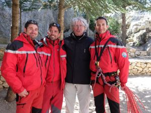 Julien, Lionel, Francis et Manu