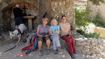 Hima, Flo, Claudine et Isabelle