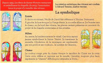 Zoom sur la symbolique des vitraux