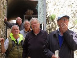 Visite technique : Jacques de Welle, Alain Hubert, Sauveur Mamo, Marc Dufleid, François Spelle.