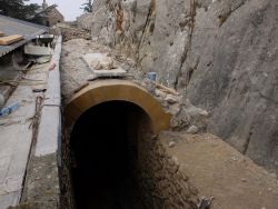 Le quatrième arc doubleau, au sud.