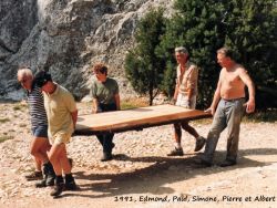 1991, Edmond, Paul, Simone, Pierre et Albert