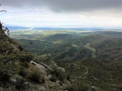 Le ciel aussi (Vue prise au-dessous du Pas du berger)