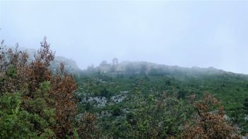 Vue sur le Prieuré depuis la cote 710