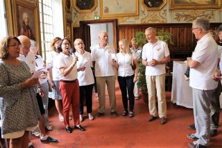 Les chanteurs de Sainte-Victoire étaient présents !