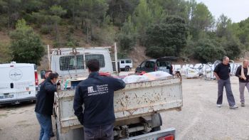 Le camion de JTELEC (matériel électrique)