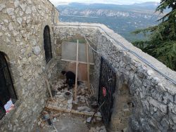 Un coin plus à l'abri pour continuer la calade 