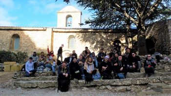 Un groupe d'étudiants 