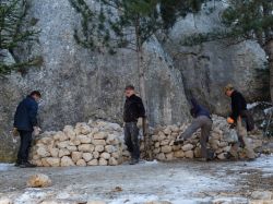 Michel, Jacques, Anick et Pierre