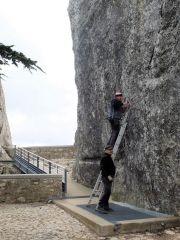 Façade ouest, au sud