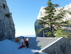 Inspection du chéneau est du monastère 