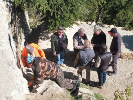 Jean-Jacques et Thomas, Régis, Alain G., Sauveur, Marc D., Philippe et Maurice