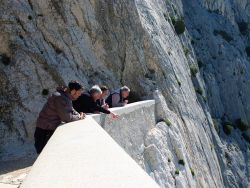 Arnaud, Marc D., Philippe Charrin et Alain G. à la brèche