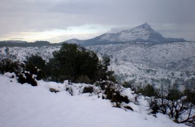 Depuis le plateau de Bibémus