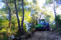 Jeudi 29 cotobre 2015 : le chemin des Venturiers en travaux