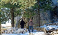 Jeudi 22 et mardi 20 mars 2018 : neige et travail d'équipe au Prieuré