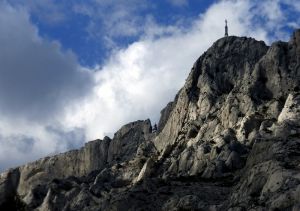 Vue du sentier marron