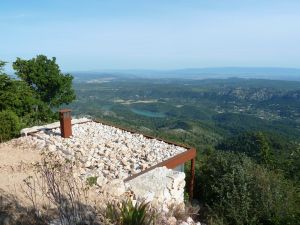 La toiture des toilettes