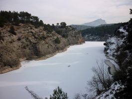 La retenue du barrage Zola, photo Anick P.