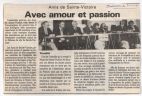 3 avril 1990, Le Provençal, 'Avec amour et passion'