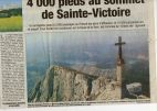 La Provence, 15 mai 2005, la fréquentation du massif et du Prieuré