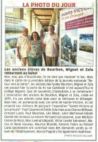 La Provence, 8 juin 2015, l'exposition au Lycée Mignet