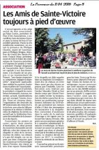 La Provence, 11 avril 2016 - L'assemblée Générale de l'AdSV